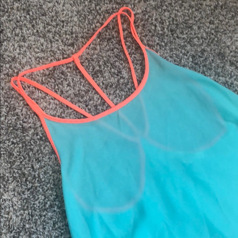 Neon Sheer Polyester Summer Blouse ☀️